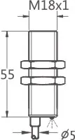 -50℃M18埋入式耐低溫接近傳感器|電感式接近開關(guān)產(chǎn)品型號(hào)-參數(shù)-接線圖